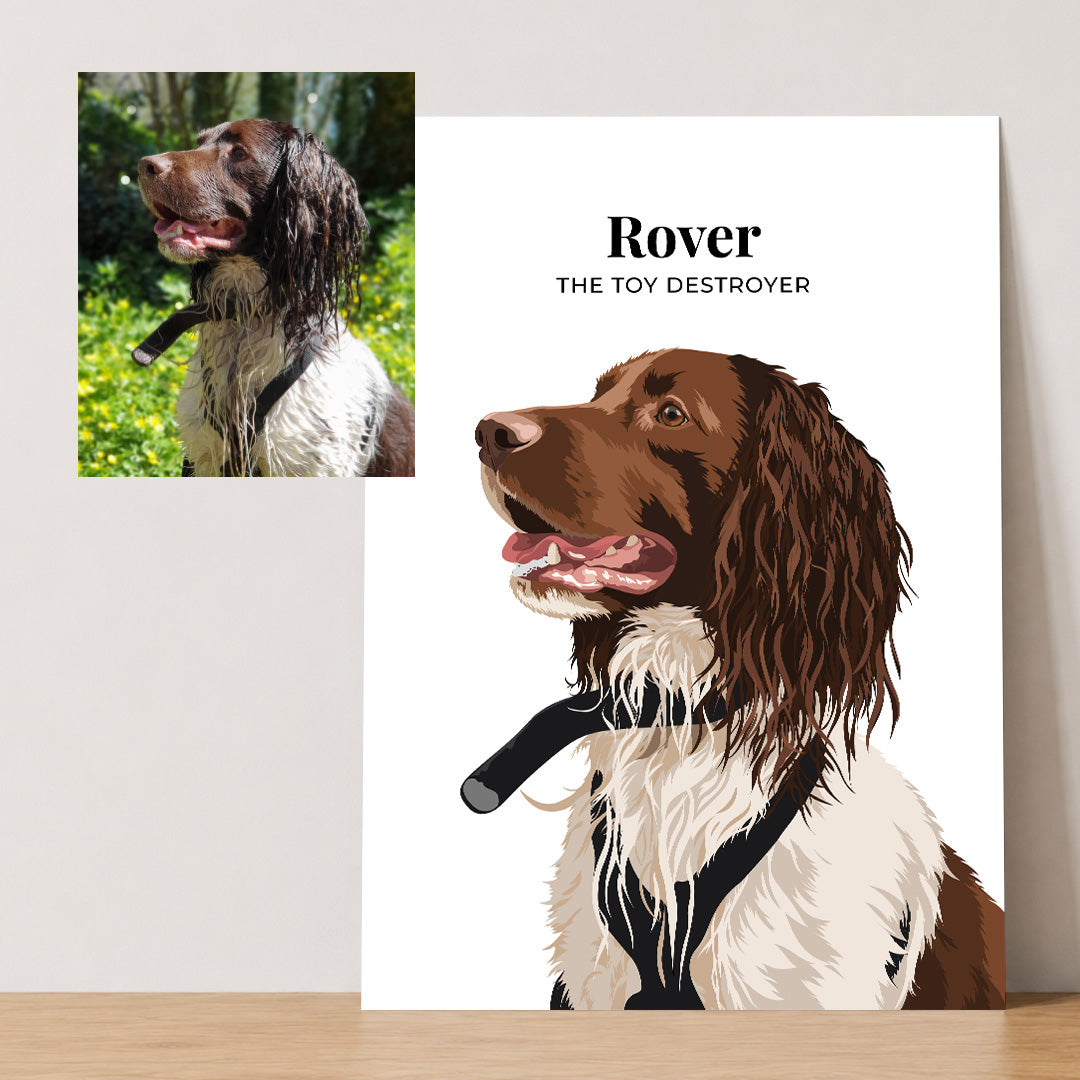 Custom Portrait with Name