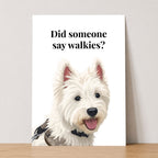 Custom Pet Portrait with Quote